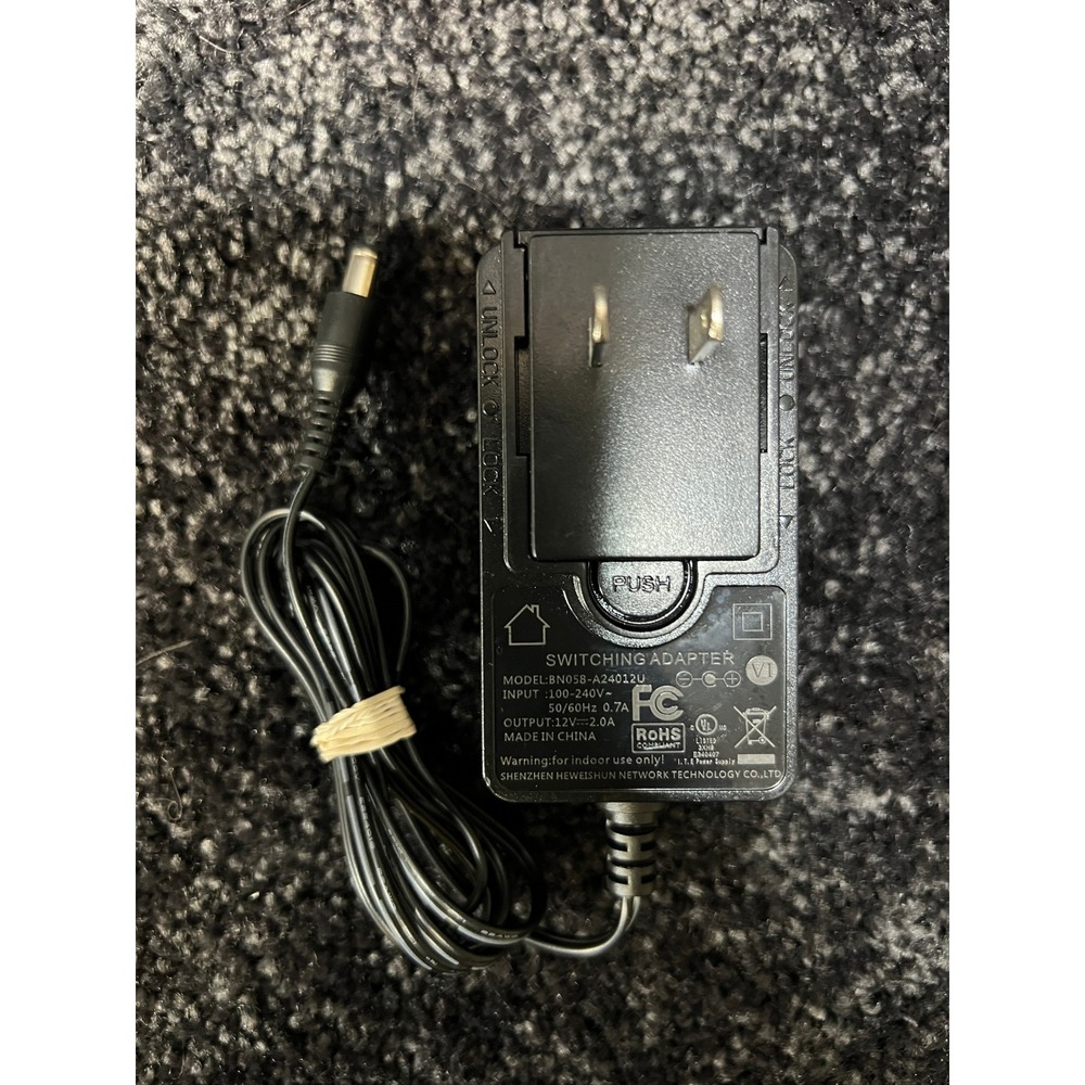 Tenda Switching Adapter Power Supply Charger BN058-A24012U